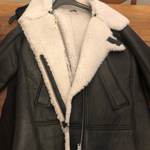 IRO Dafny Shearling Coat - Picture 7 of 8